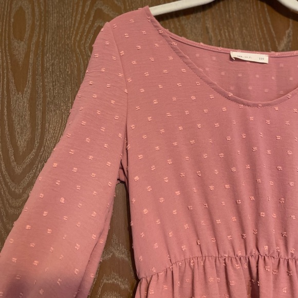 Knee Length Mauve Dress - Picture 7 of 7